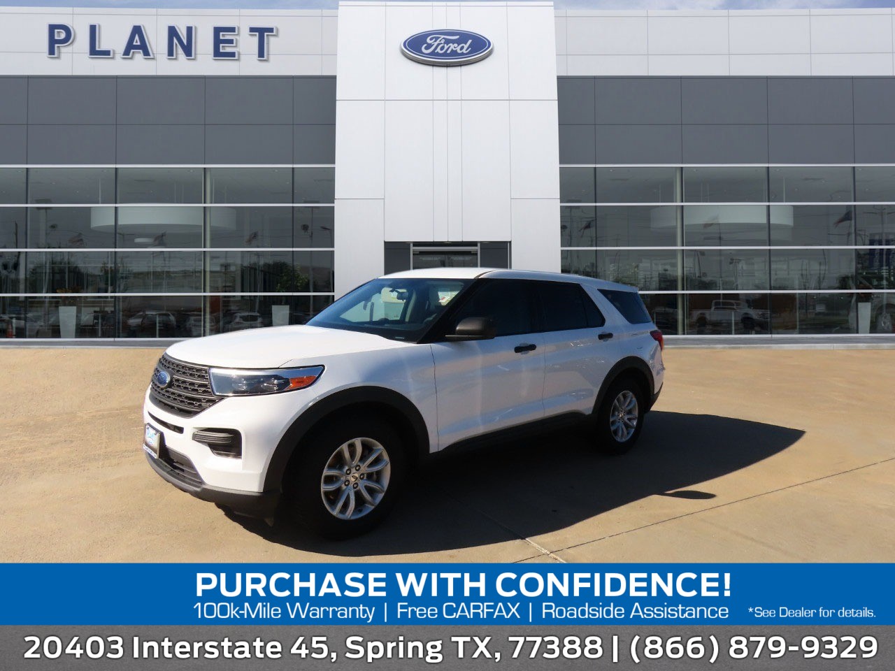 used 2020 Ford Explorer car, priced at $17,999