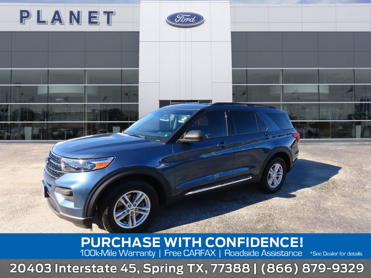 used 2020 Ford Explorer car, priced at $25,999