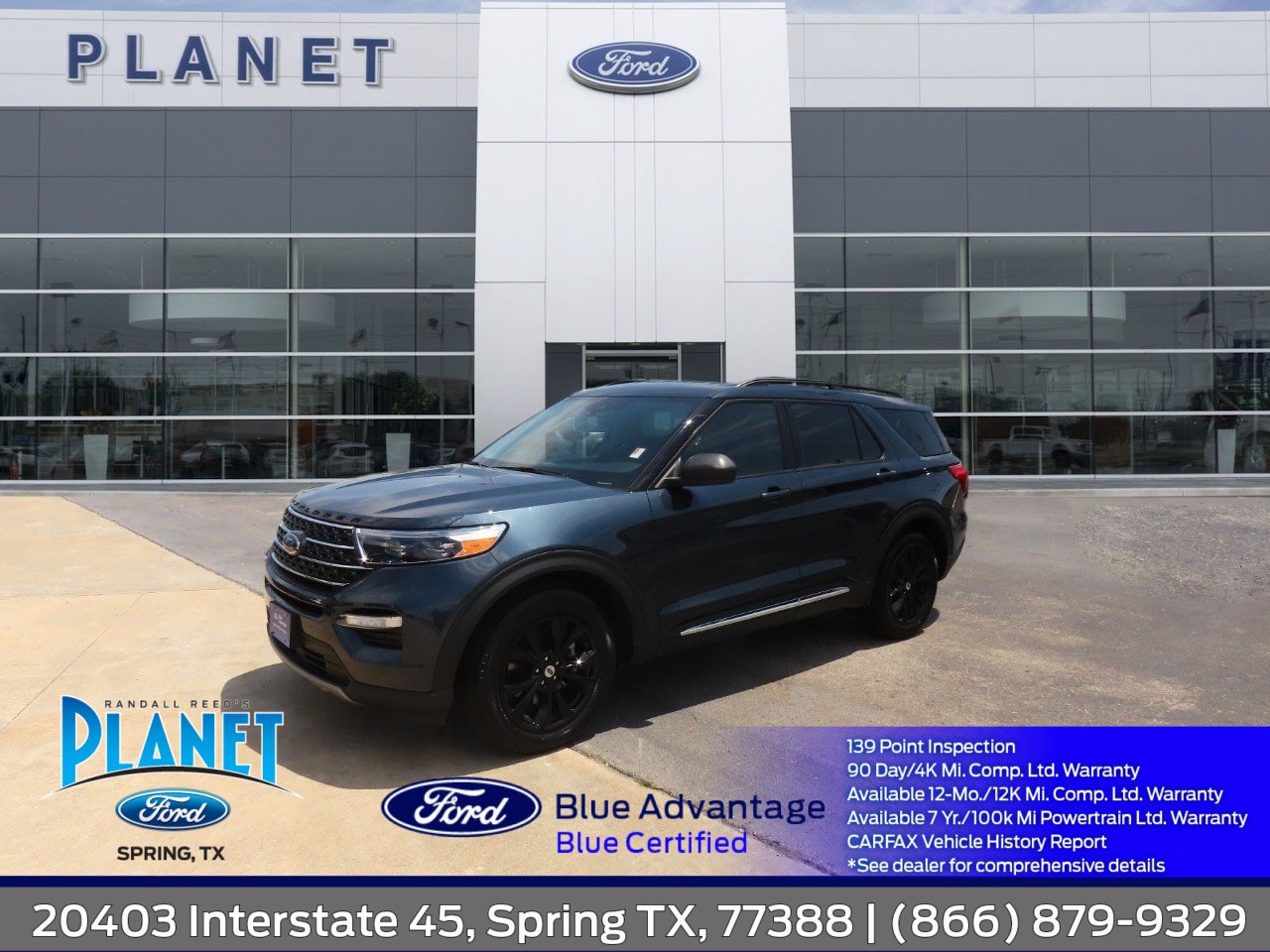 used 2024 Ford Explorer car, priced at $35,999
