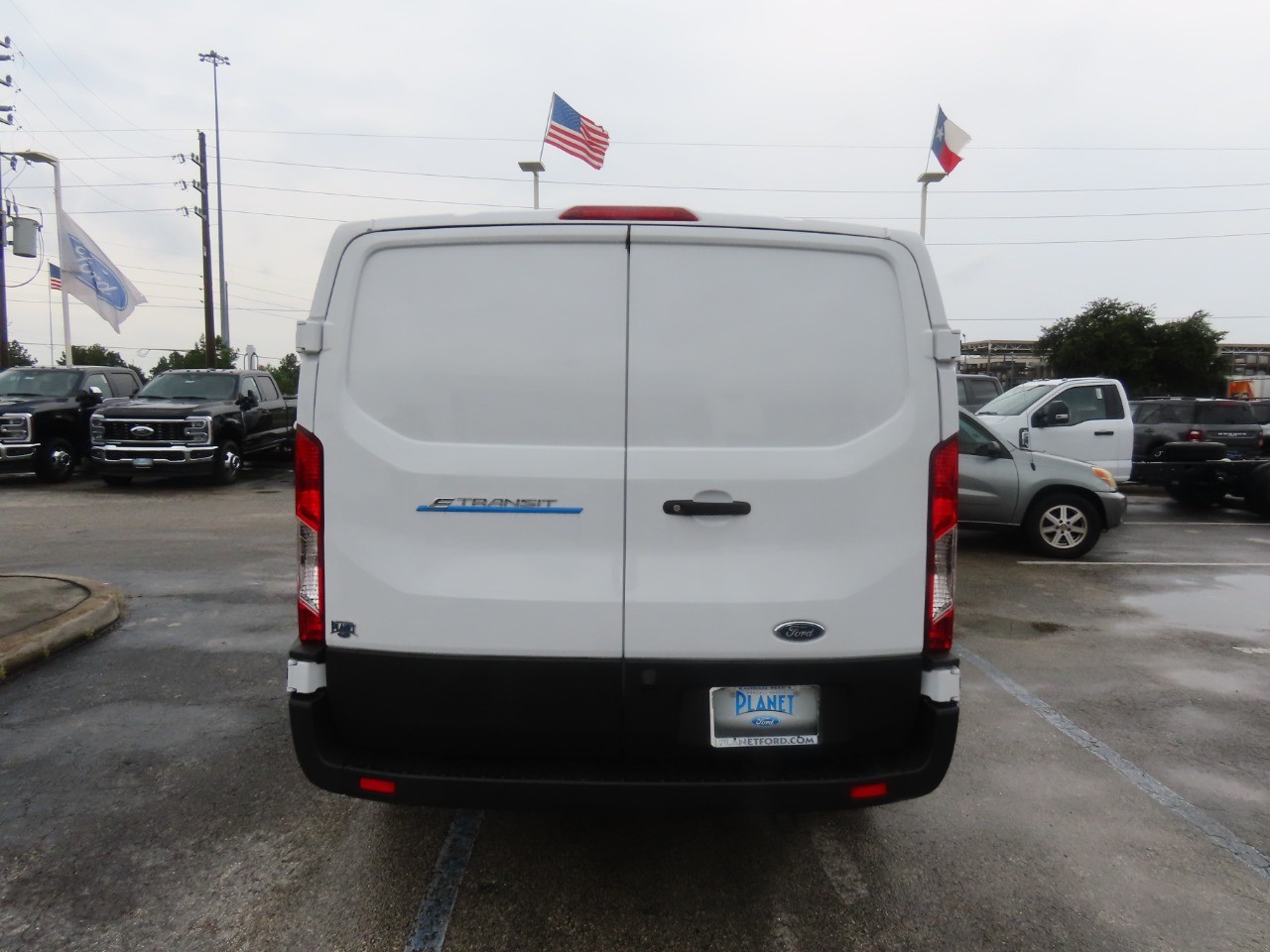 new 2023 Ford E-Transit Cargo Van car, priced at $56,520