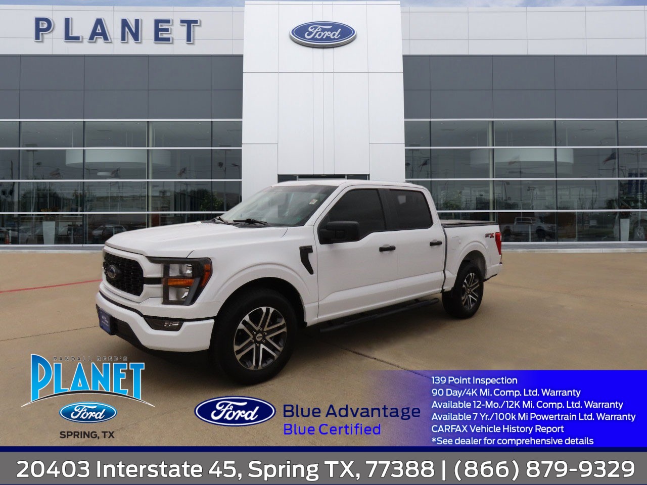 used 2023 Ford F-150 car, priced at $35,999