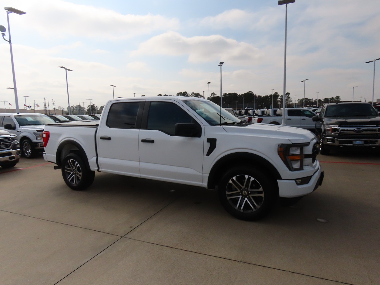 used 2023 Ford F-150 car, priced at $35,999