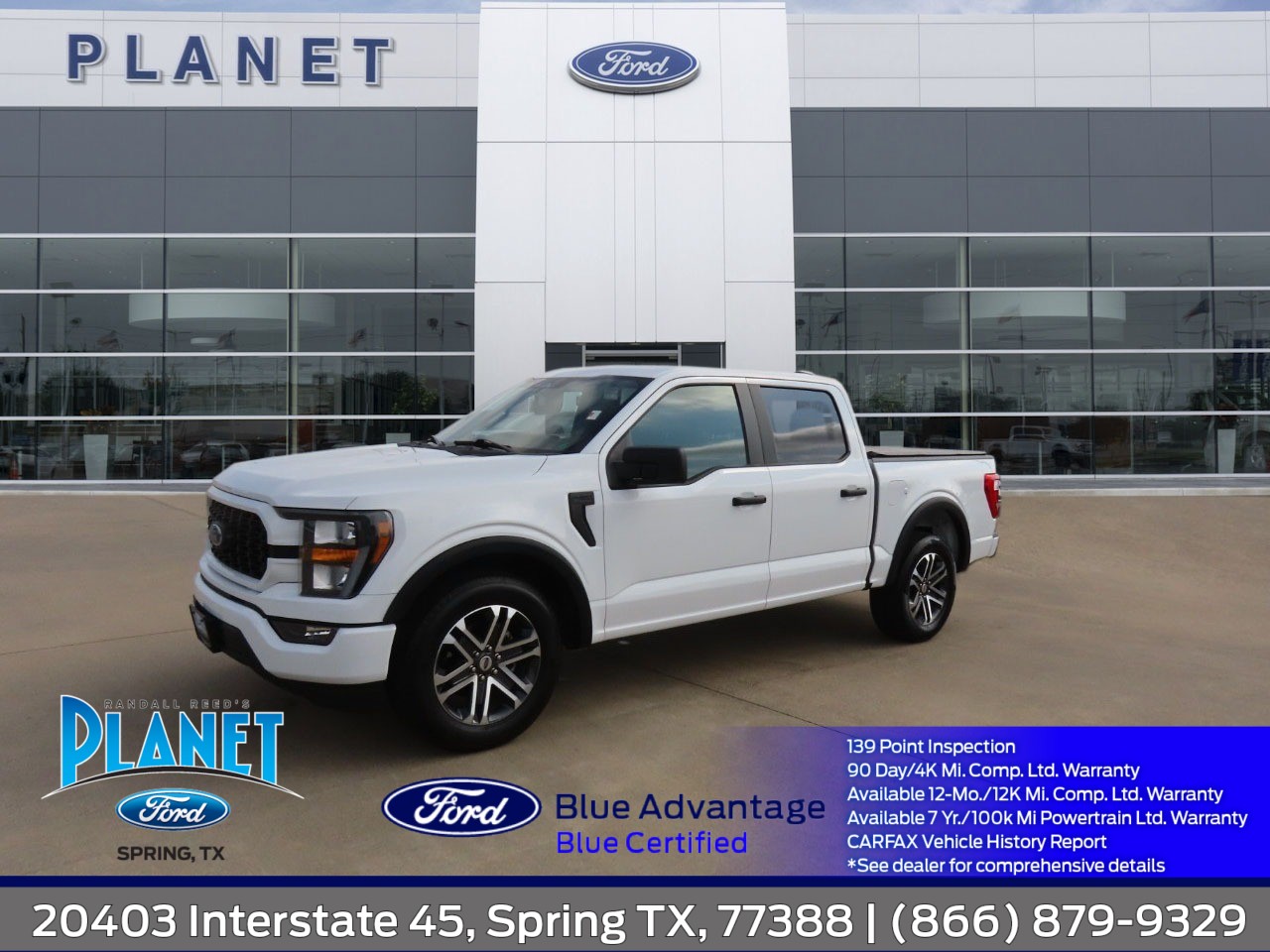 used 2023 Ford F-150 car, priced at $35,999