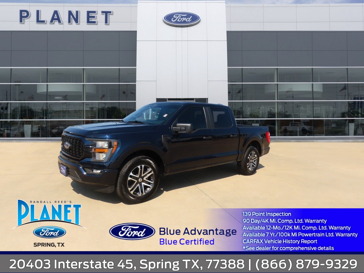 used 2023 Ford F-150 car, priced at $38,999