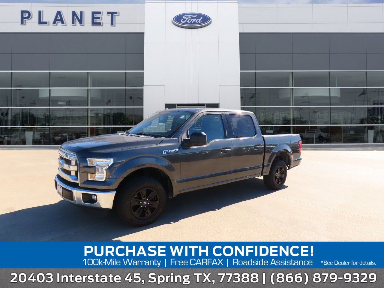 used 2016 Ford F-150 car, priced at $15,999