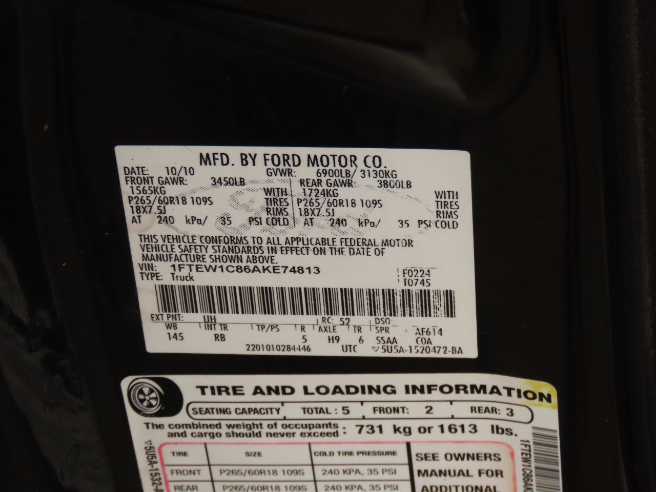used 2010 Ford F-150 car, priced at $6,999
