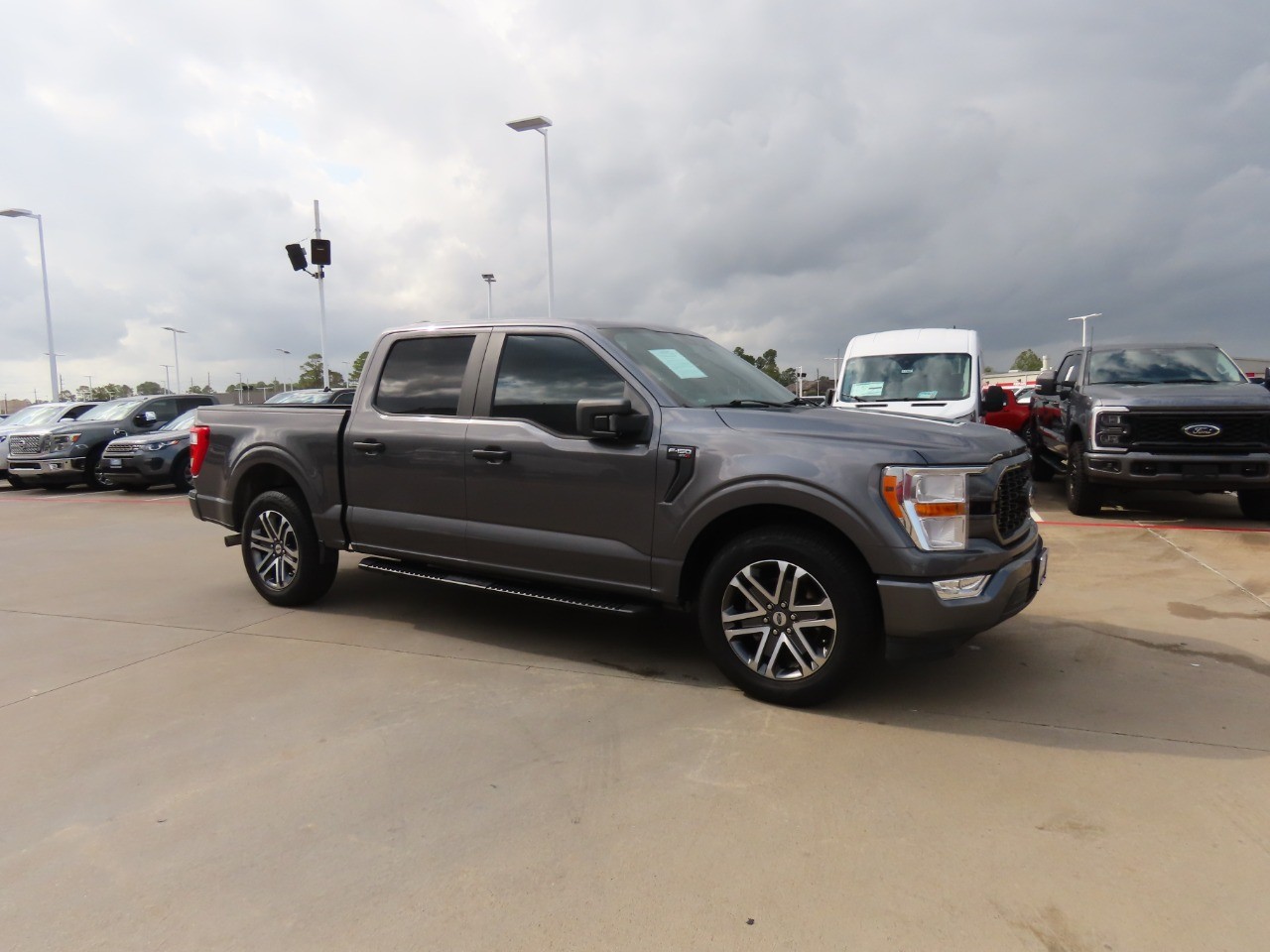 used 2021 Ford F-150 car, priced at $27,999