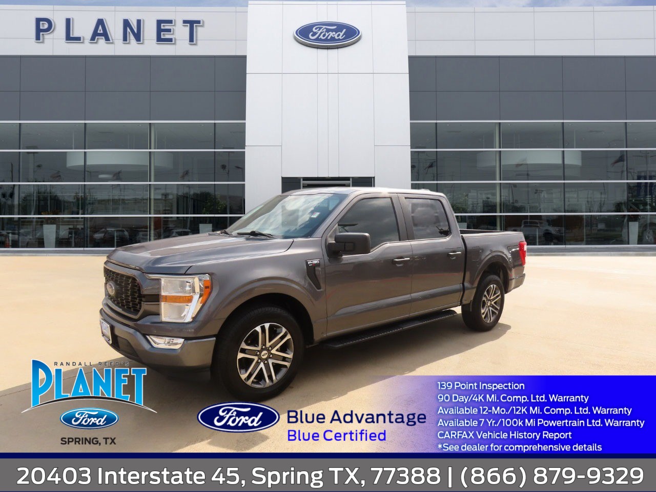 used 2021 Ford F-150 car, priced at $27,999