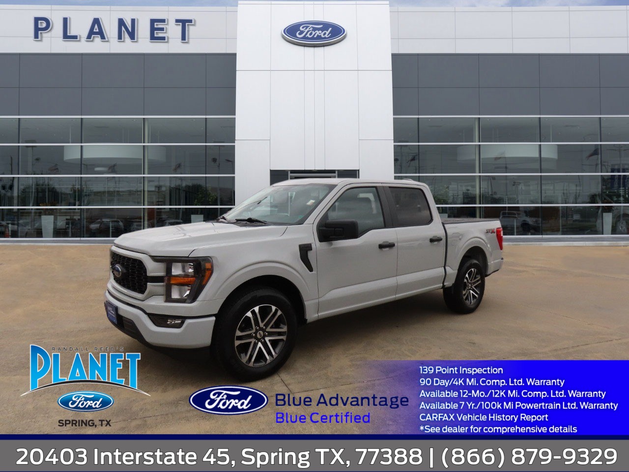 used 2023 Ford F-150 car, priced at $31,999