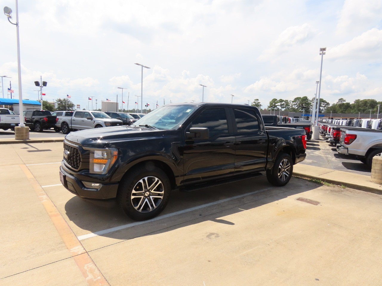 used 2023 Ford F-150 car, priced at $35,999