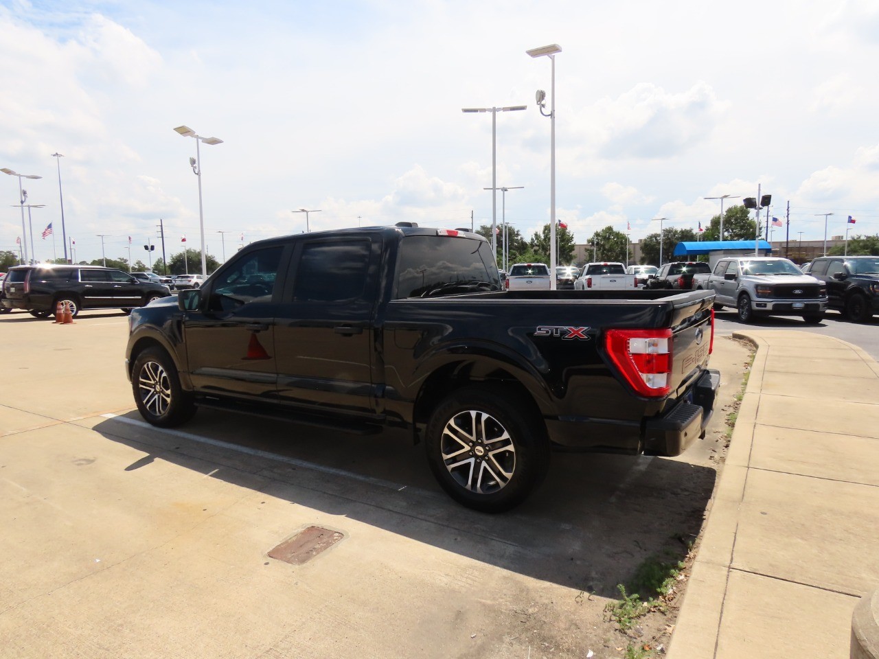 used 2023 Ford F-150 car, priced at $35,999