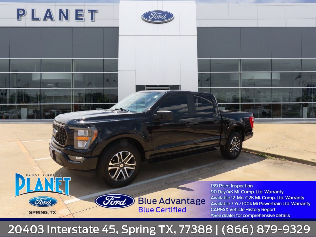 used 2023 Ford F-150 car, priced at $35,999