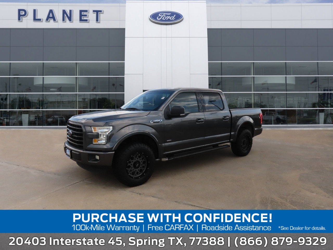 used 2016 Ford F-150 car, priced at $14,999