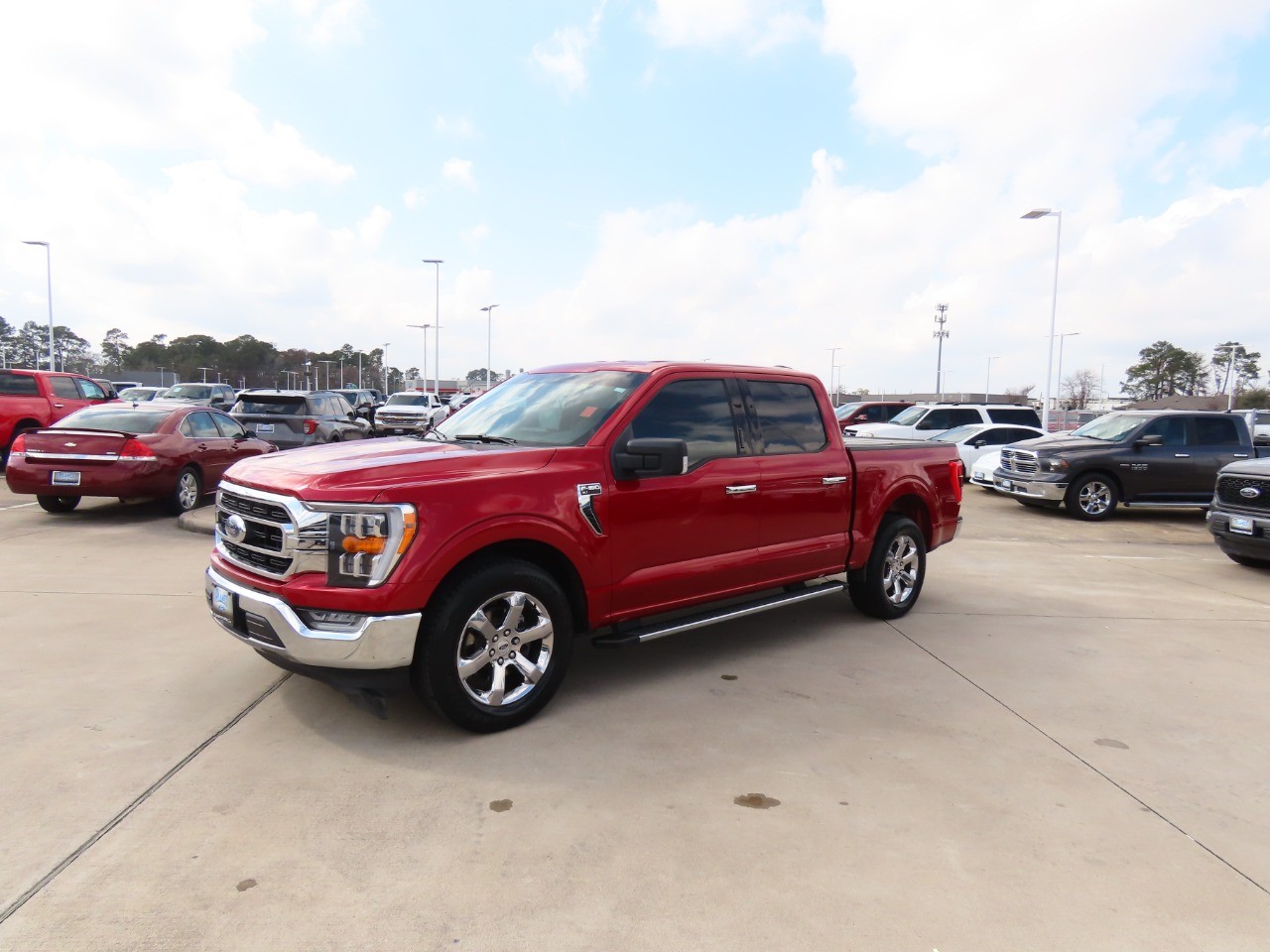 used 2021 Ford F-150 car, priced at $27,999