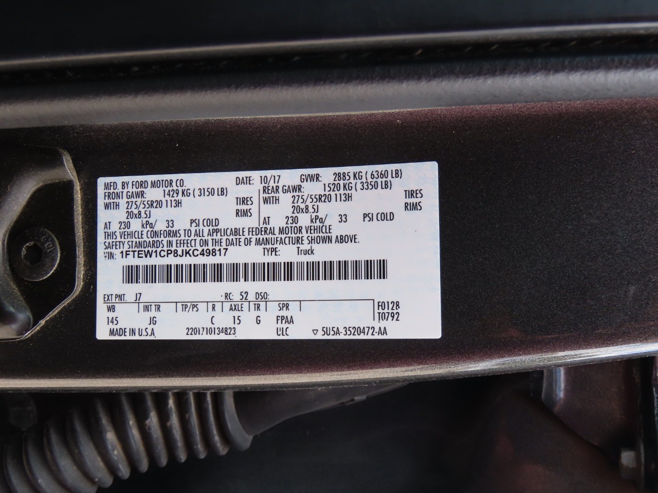 used 2018 Ford F-150 car, priced at $16,999