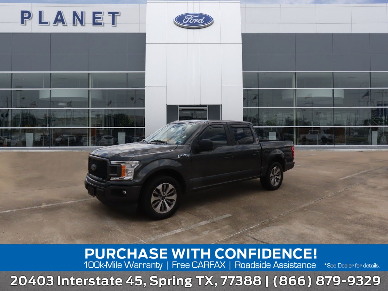 used 2018 Ford F-150 car, priced at $16,999