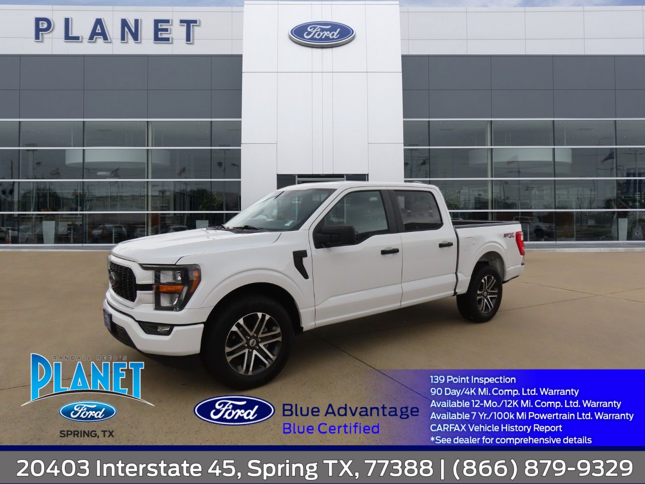 used 2023 Ford F-150 car, priced at $31,999