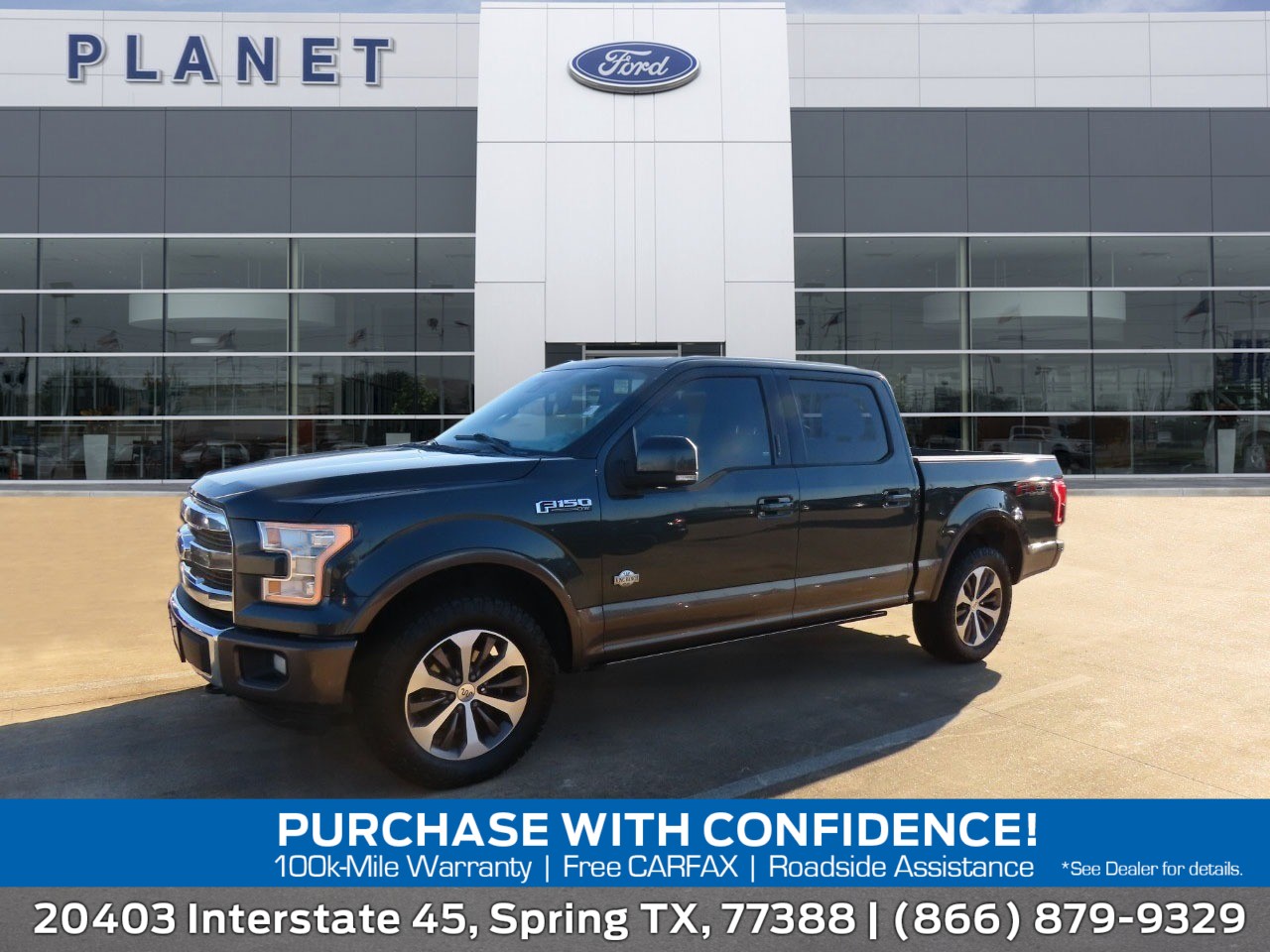 used 2015 Ford F-150 car, priced at $13,999