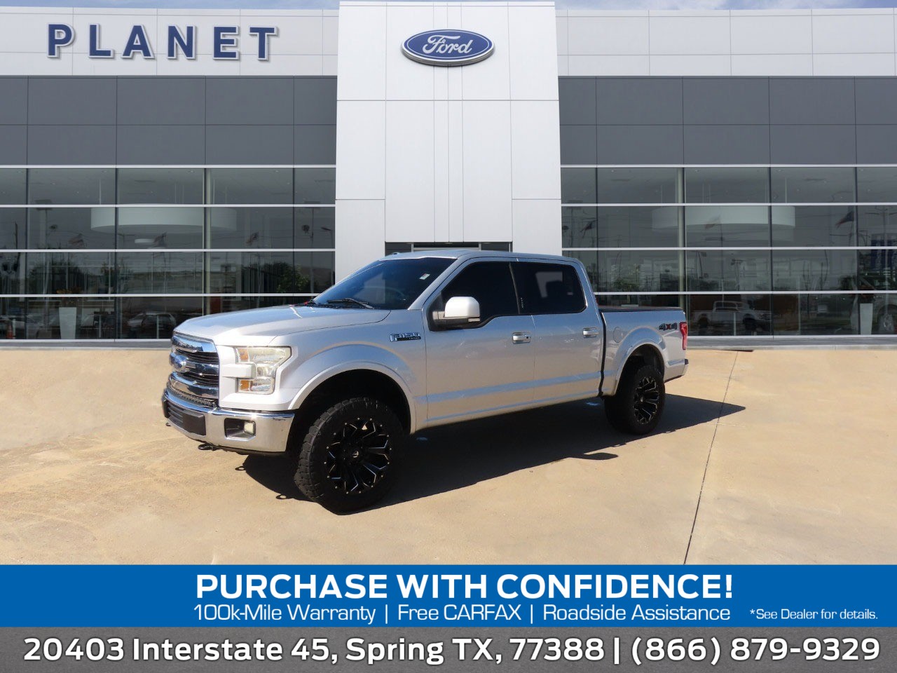 used 2016 Ford F-150 car, priced at $19,999