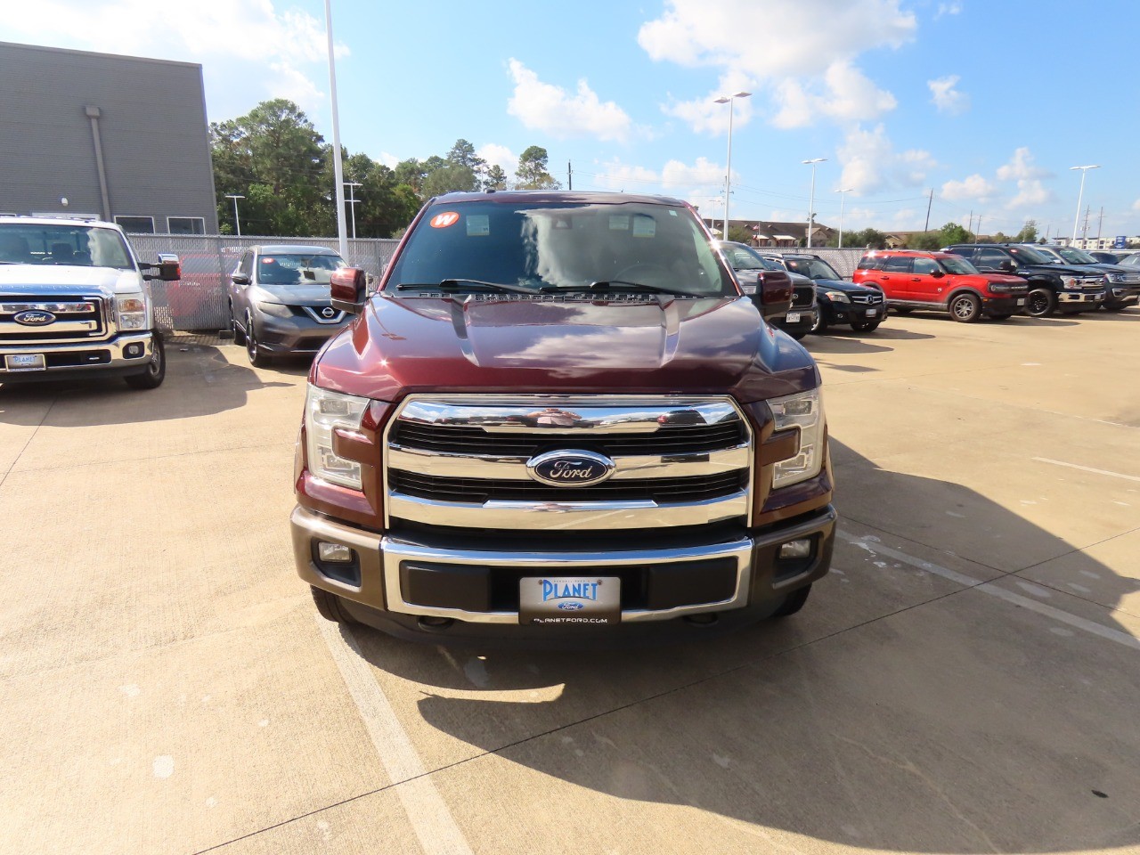 used 2015 Ford F-150 car, priced at $19,999