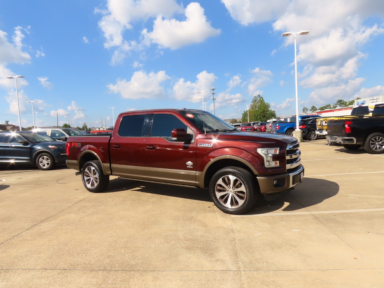 used 2015 Ford F-150 car, priced at $19,999