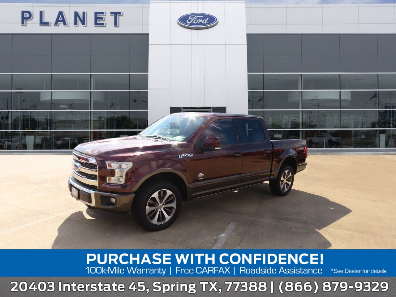 used 2015 Ford F-150 car, priced at $19,999