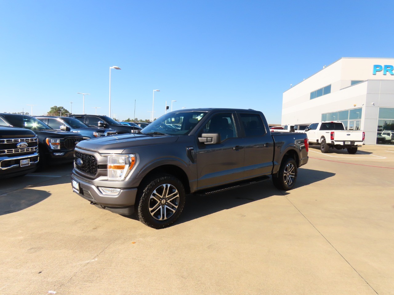 used 2021 Ford F-150 car, priced at $20,999