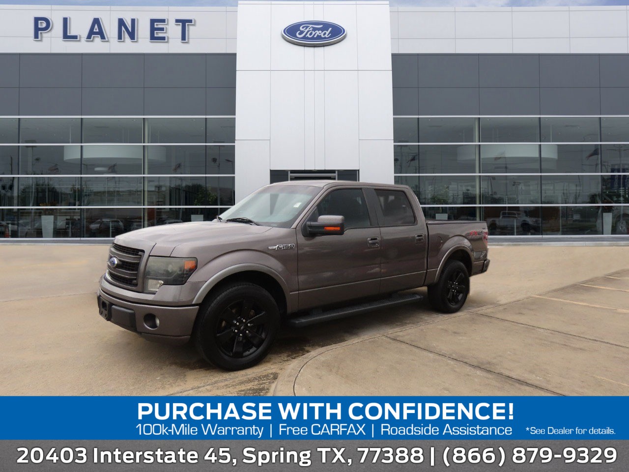 used 2014 Ford F-150 car, priced at $12,999