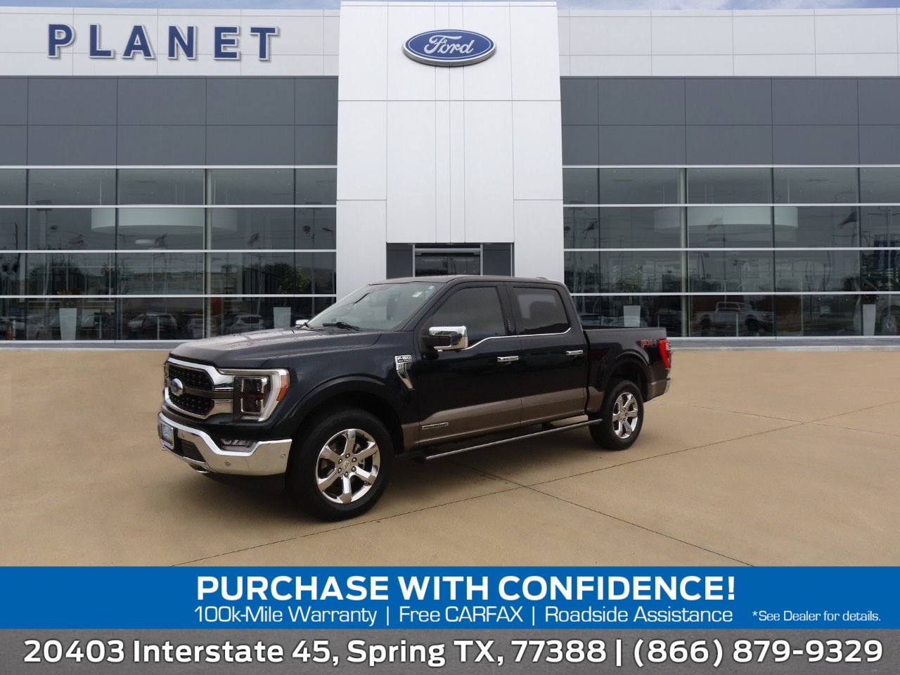 used 2021 Ford F-150 car, priced at $41,999