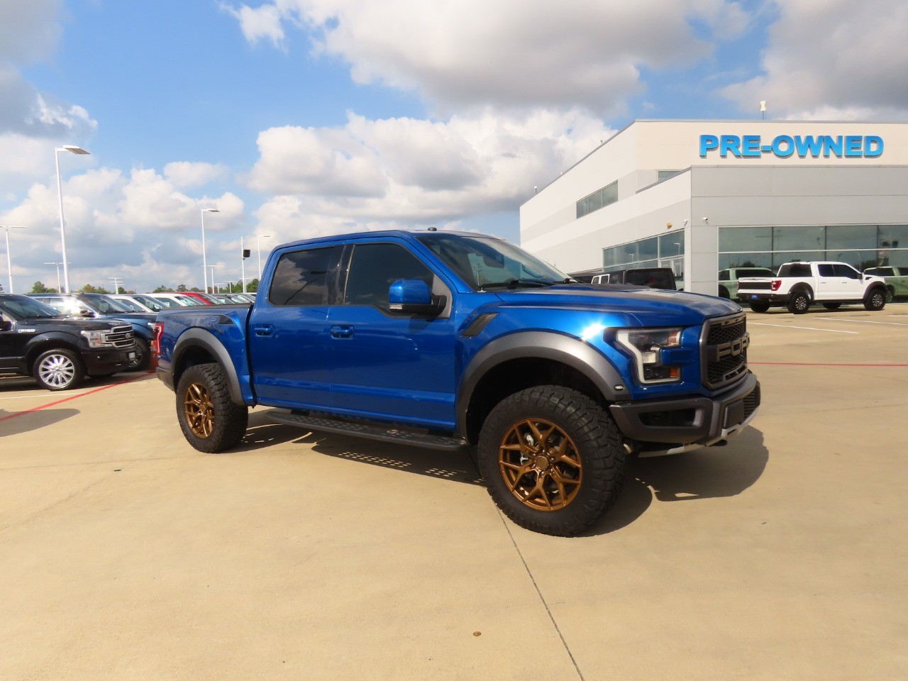 used 2018 Ford F-150 car, priced at $39,999