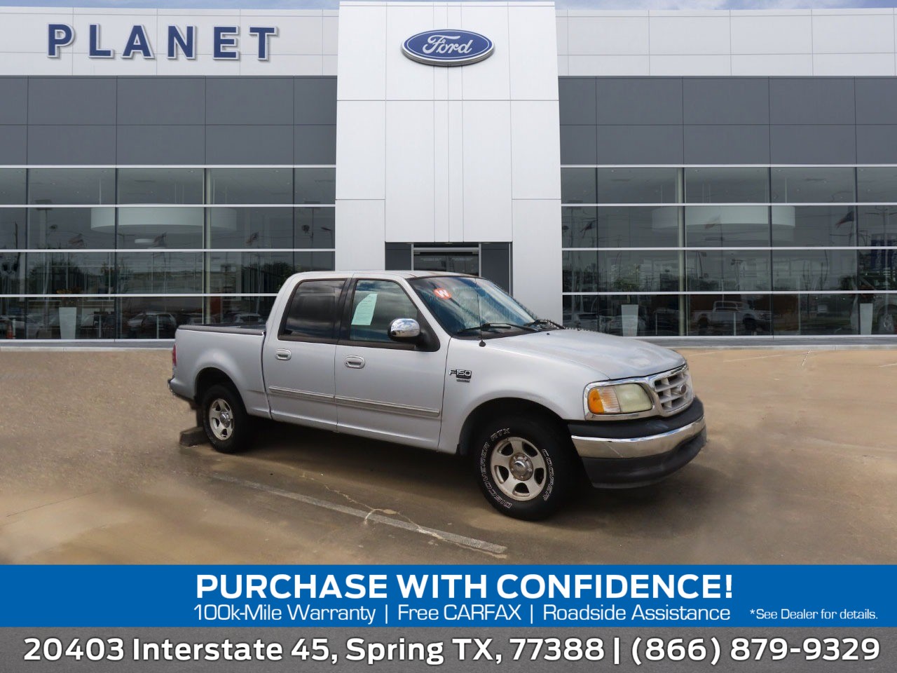 used 2002 Ford F-150 car, priced at $6,999