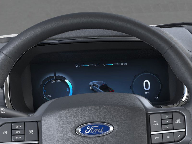 new 2025 Ford F-150 Lightning car, priced at $65,790