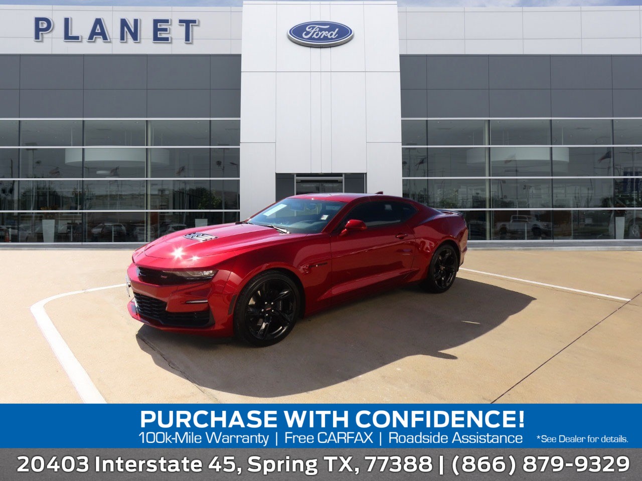 used 2023 Chevrolet Camaro car, priced at $44,999