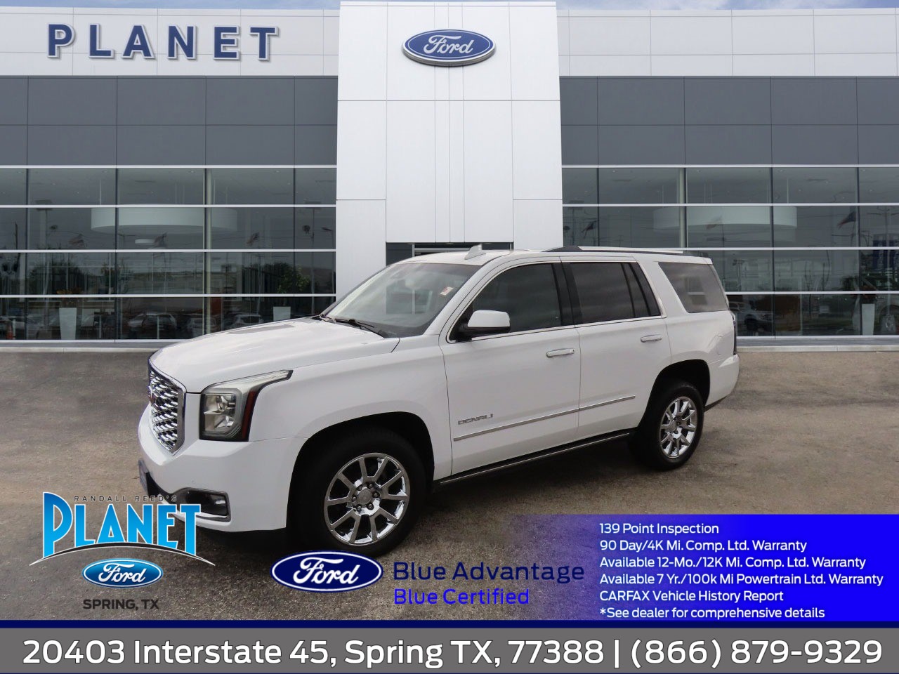 used 2018 GMC Yukon car, priced at $34,999