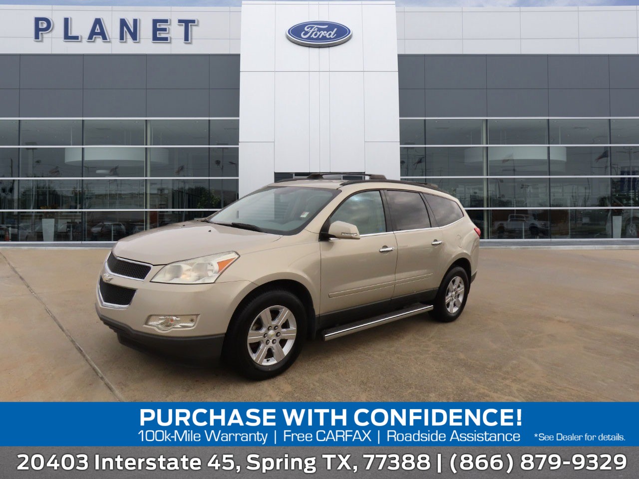 used 2011 Chevrolet Traverse car, priced at $7,999