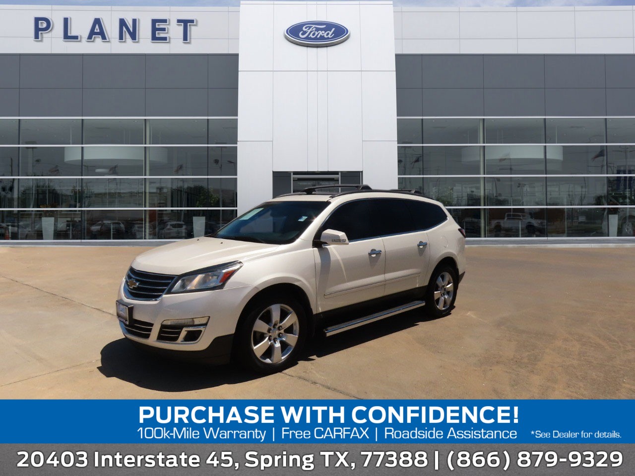 used 2014 Chevrolet Traverse car, priced at $7,999