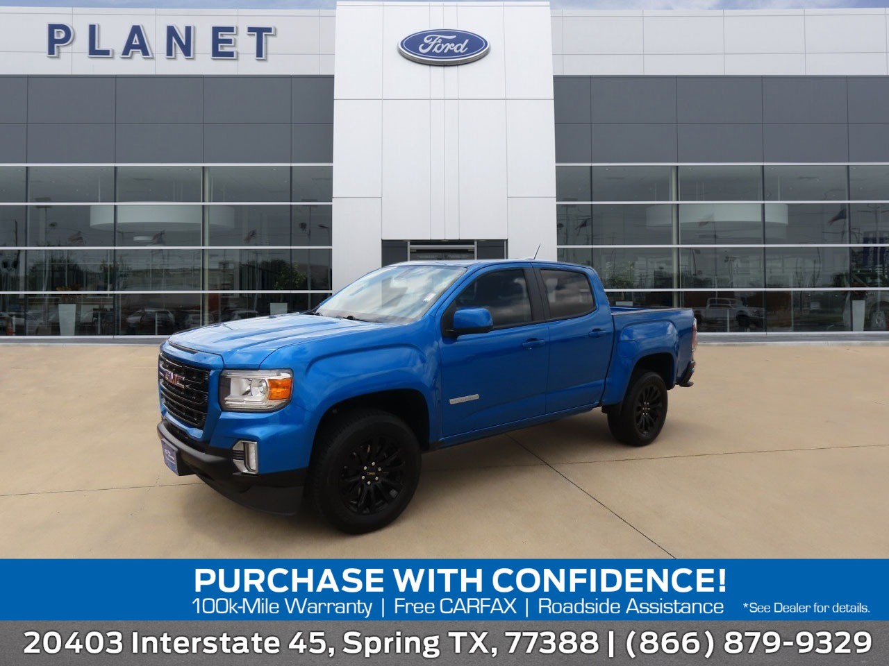 used 2022 GMC Canyon car, priced at $27,999