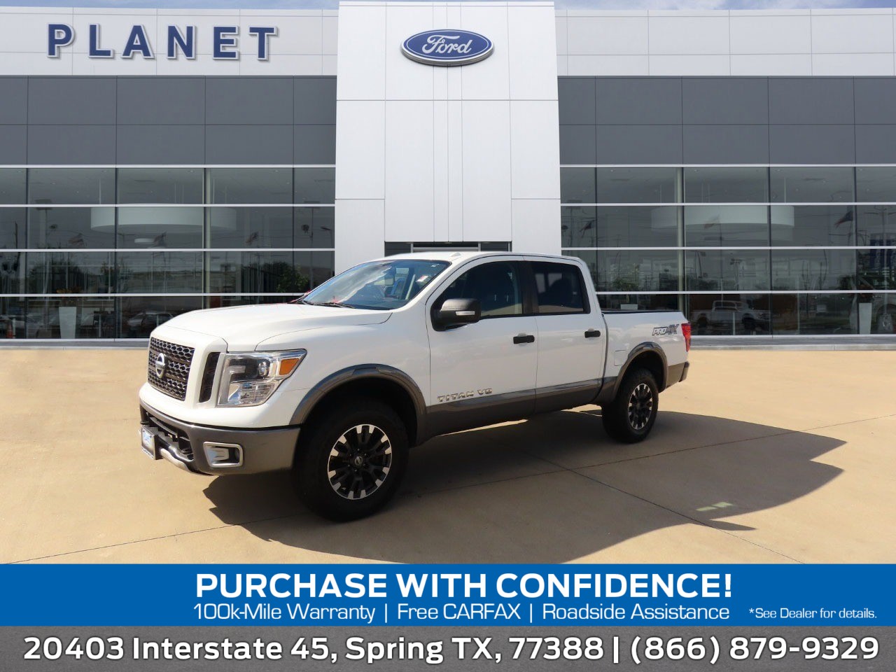 used 2019 Nissan Titan car, priced at $18,999