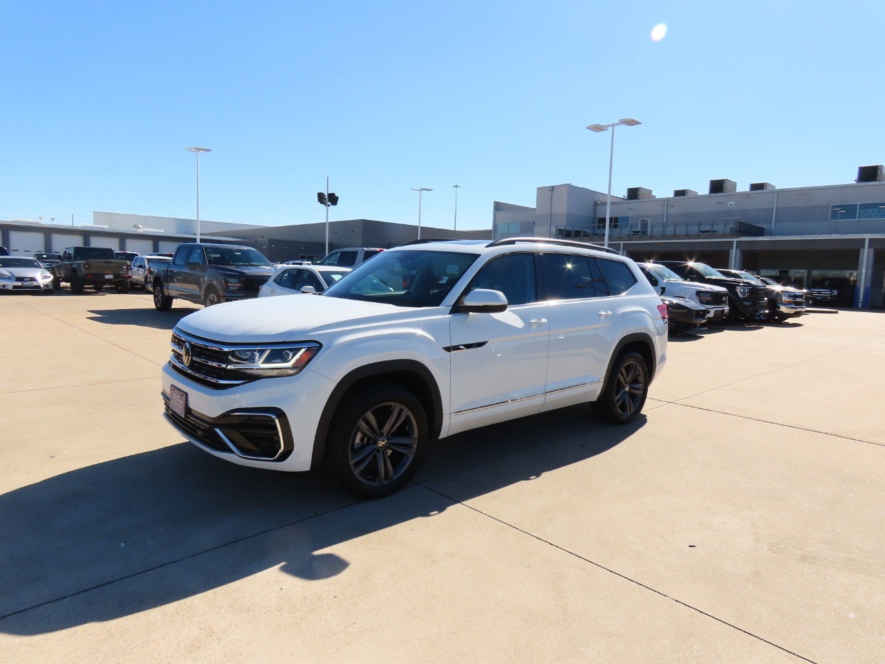 used 2021 Volkswagen Atlas car, priced at $27,999