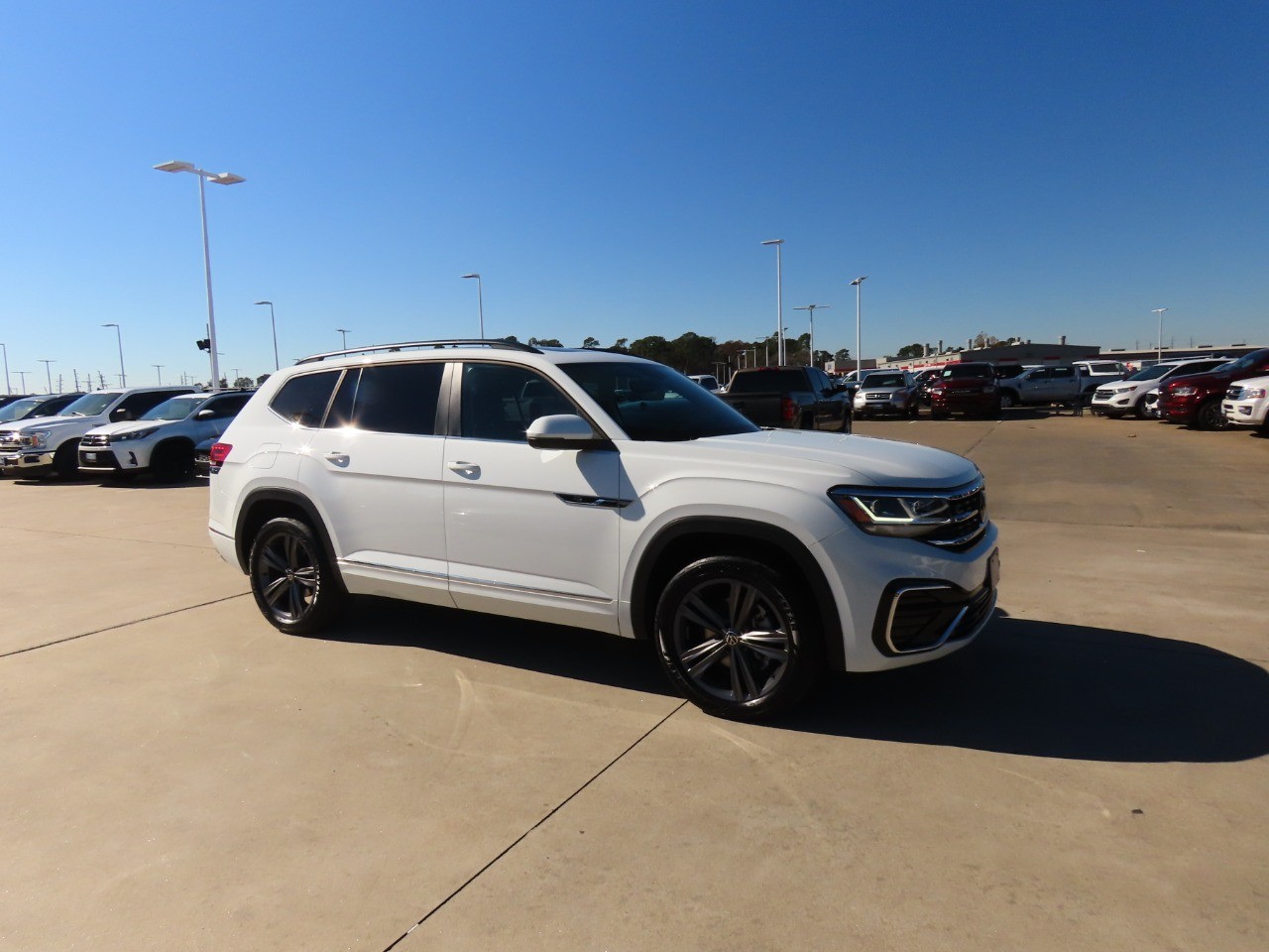 used 2021 Volkswagen Atlas car, priced at $27,999