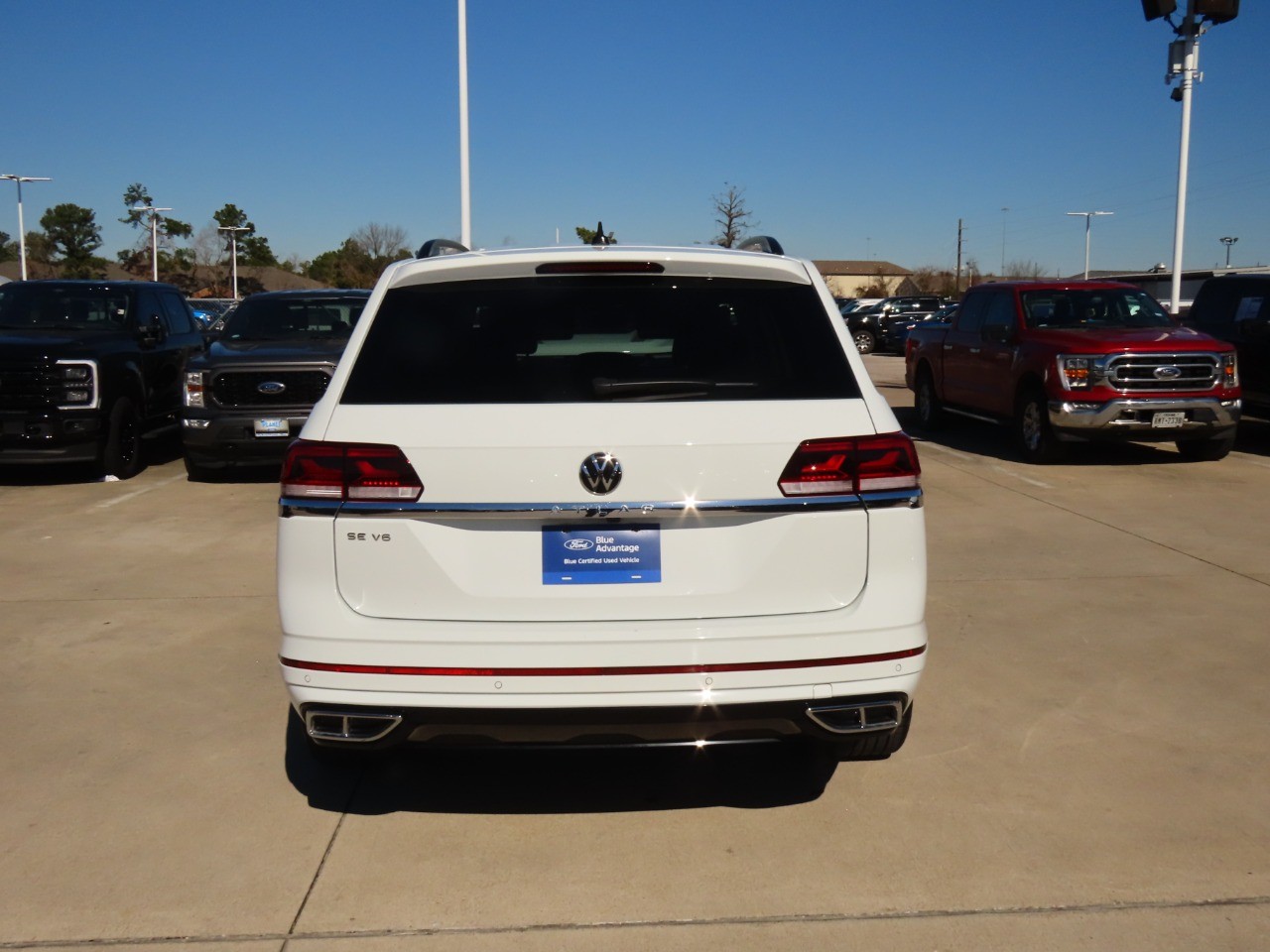 used 2021 Volkswagen Atlas car, priced at $27,999