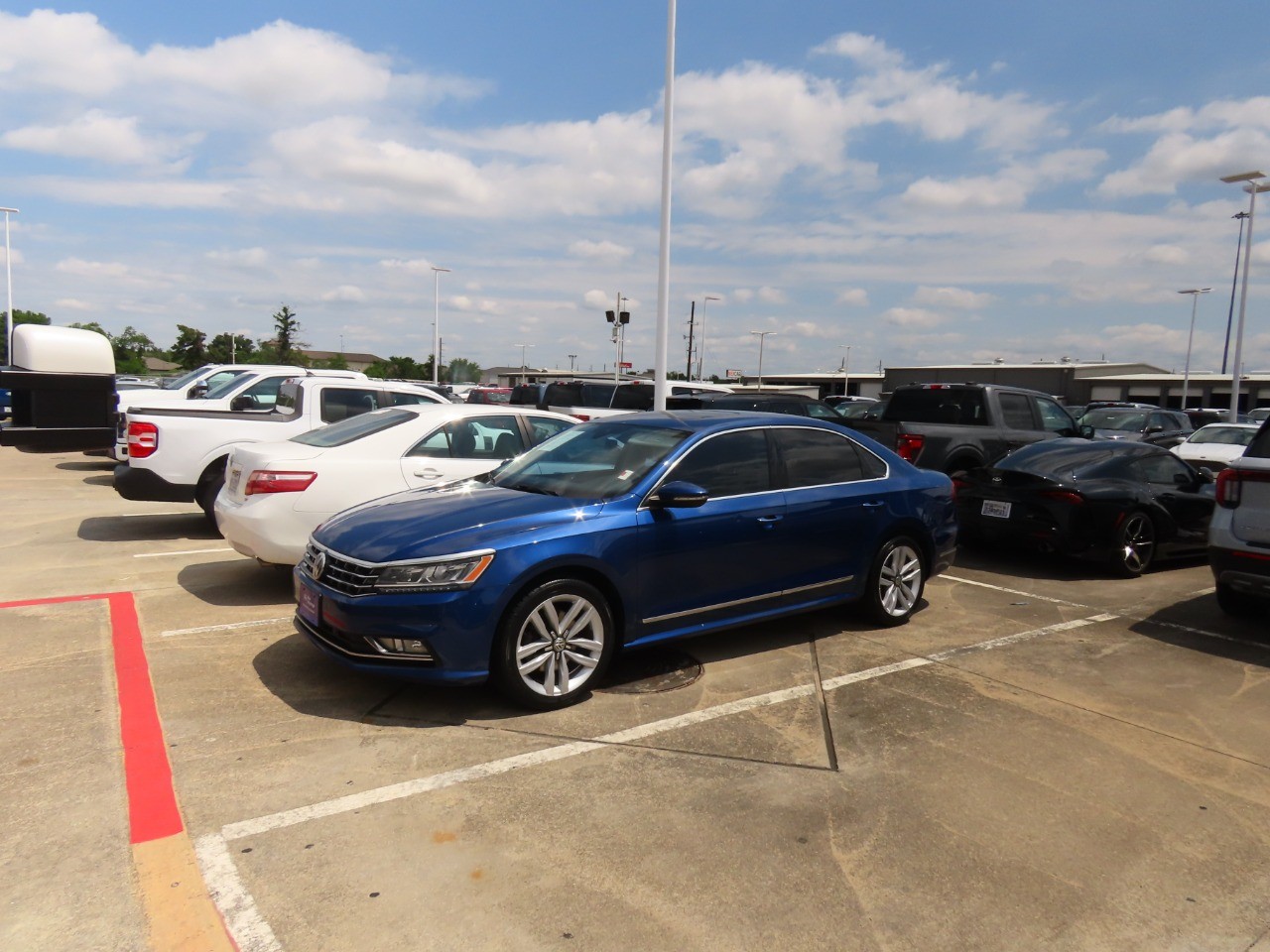 used 2017 Volkswagen Passat car, priced at $11,999