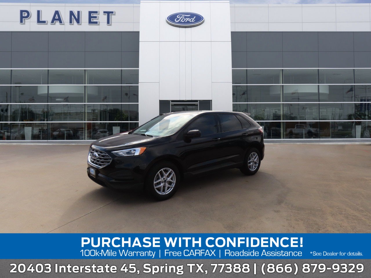 used 2021 Ford Edge car, priced at $18,999