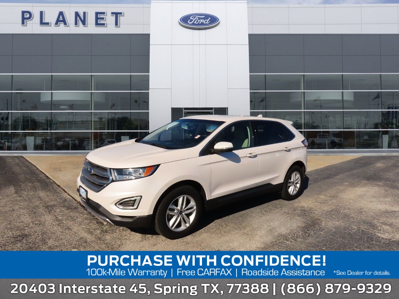 used 2017 Ford Edge car, priced at $17,999