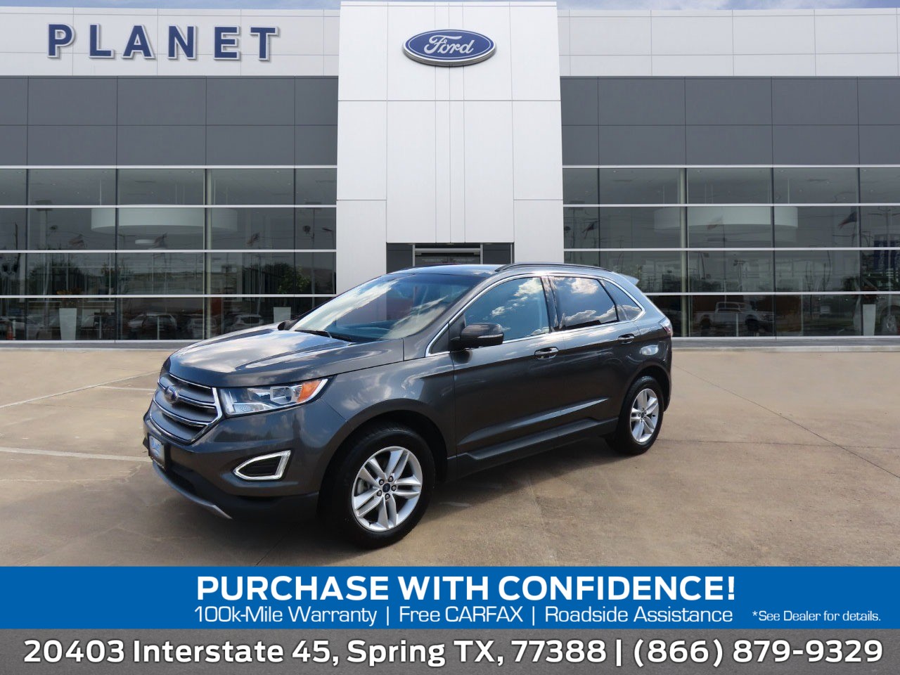 used 2017 Ford Edge car, priced at $14,999