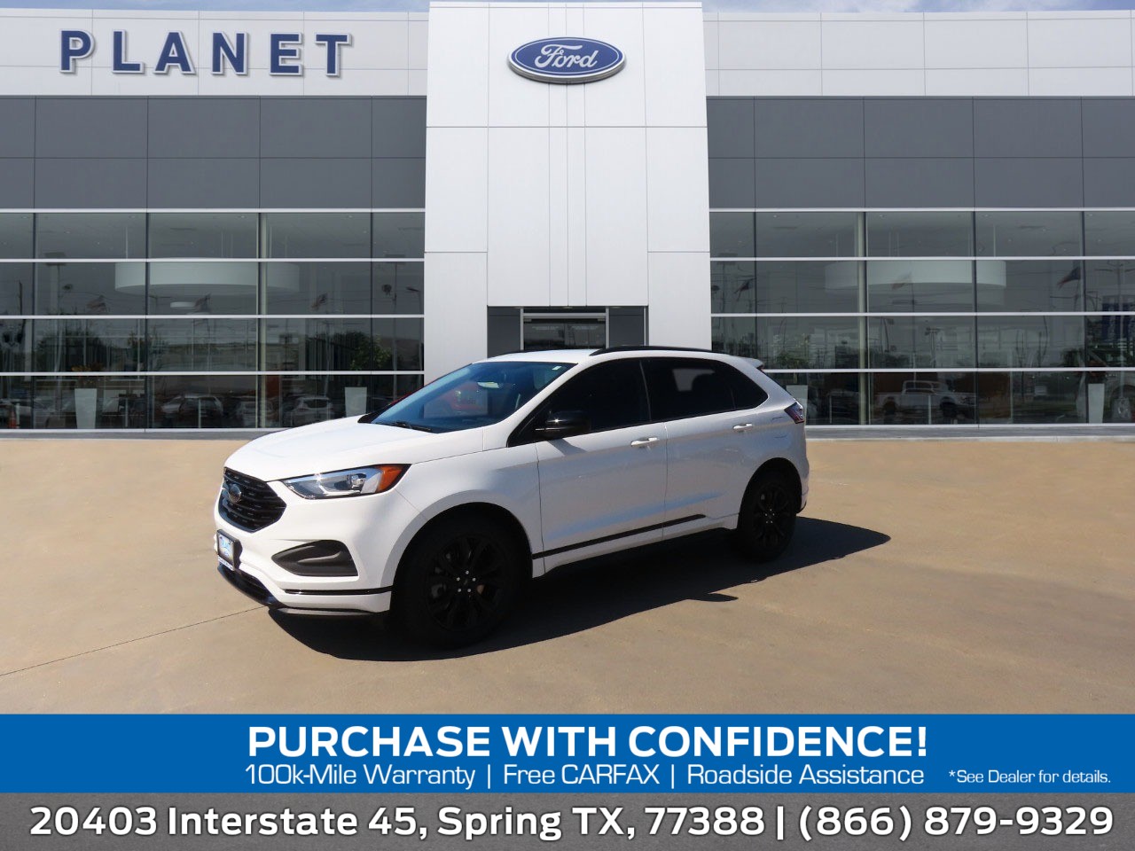 used 2022 Ford Edge car, priced at $18,999