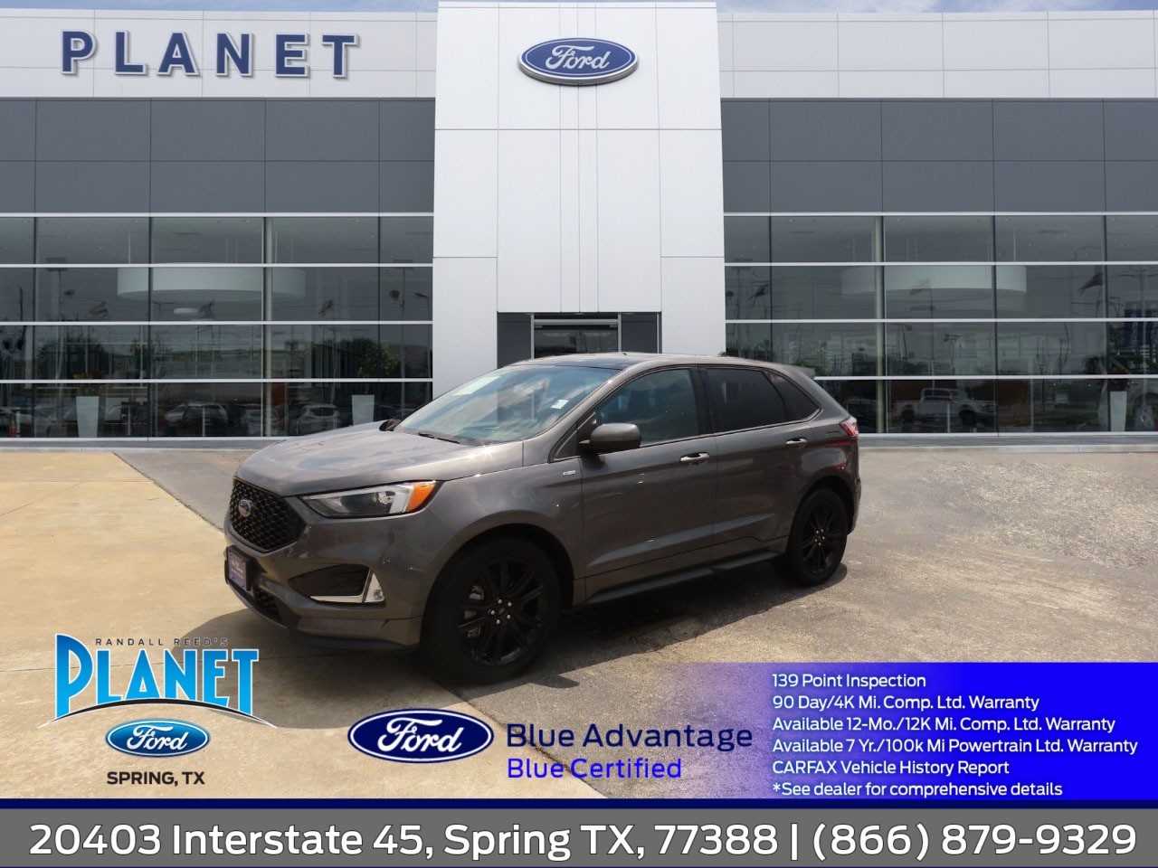 used 2022 Ford Edge car, priced at $26,999