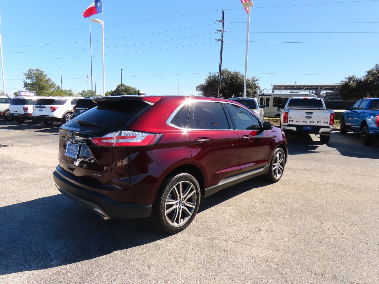 used 2022 Ford Edge car, priced at $24,999