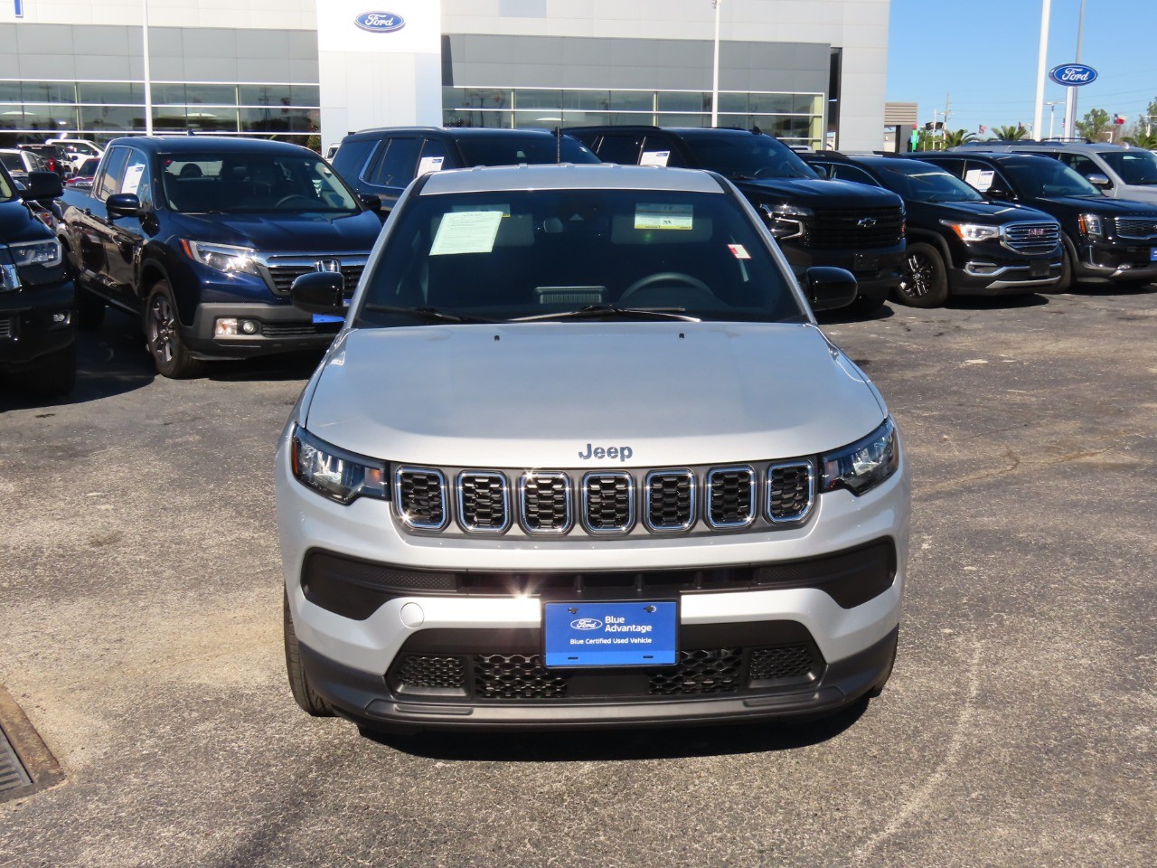 used 2025 Jeep Compass car, priced at $23,999