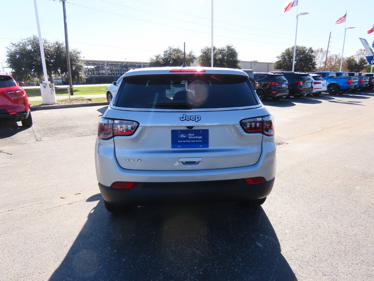 used 2025 Jeep Compass car, priced at $23,999